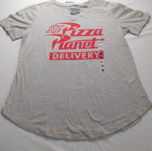New Toy Story Pizza Planet Delivery T-Shirt - Picture 1 of 7